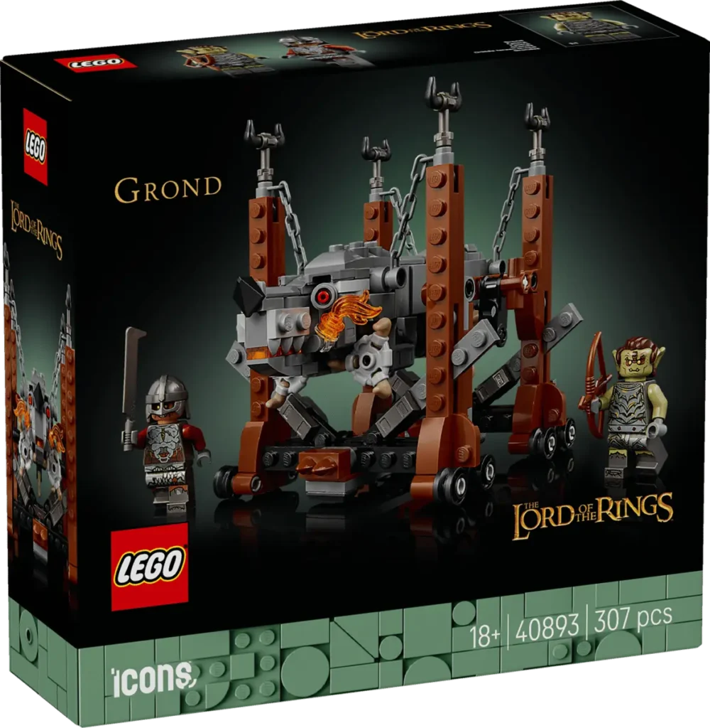 LEGO ICONS MINAS TIRITH (11377): la imponente Ciudad Blanca por fin llega a LEGO 16 LEGO GWP 40893 Grond