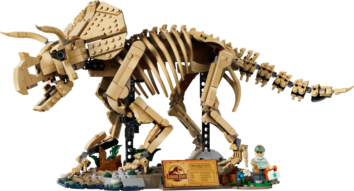 Novedades LEGO junio 2026: todos los sets que llegan este mes 11 LEGO Jurassic Park 77985 Fósiles de Dinosaurio: Triceratops