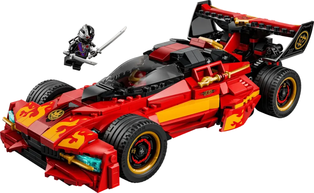 Novedades LEGO Ninjago junio 2026: 10 nuevos sets aterrizan en verano 13 LEGO Ninja 71867 Deportivo Ninja X-1: 15 Aniversario 03
