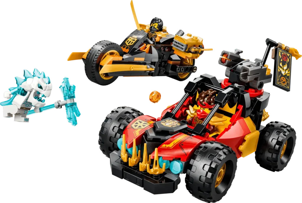 Novedades LEGO Ninjago junio 2026: 10 nuevos sets aterrizan en verano 16 LEGO Ninjago 71864 Vehículos Combinables de Kai y Cole 03