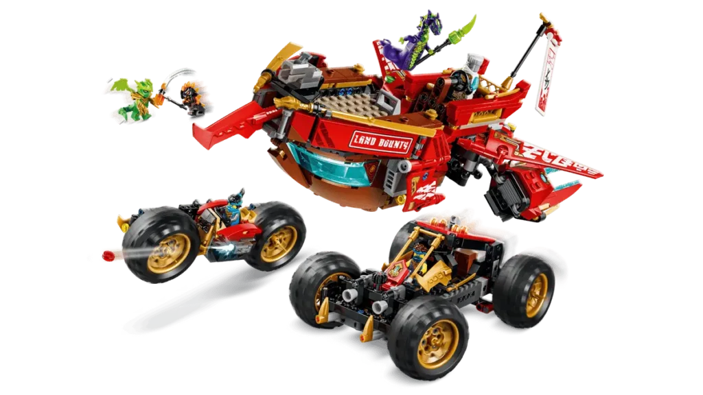Novedades LEGO Ninjago junio 2026: 10 nuevos sets aterrizan en verano 7 LEGO Ninjago 71869 Bounty Terrestre 01