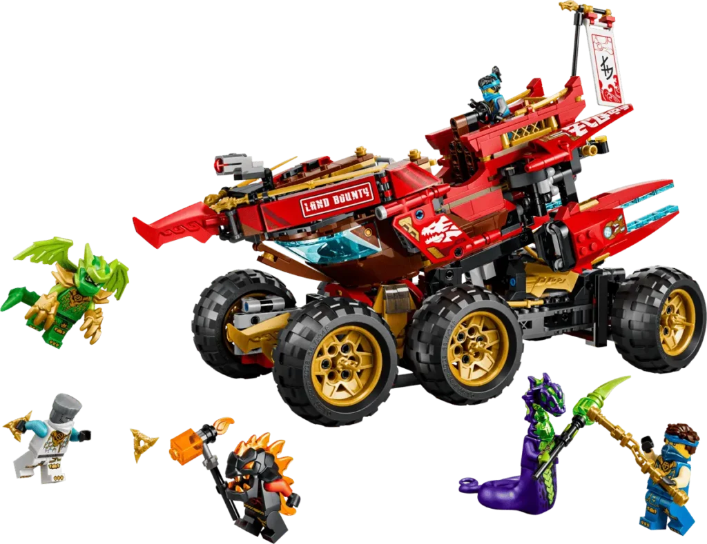 Novedades LEGO Ninjago junio 2026: 10 nuevos sets aterrizan en verano 6 LEGO Ninjago 71869 Bounty Terrestre 03