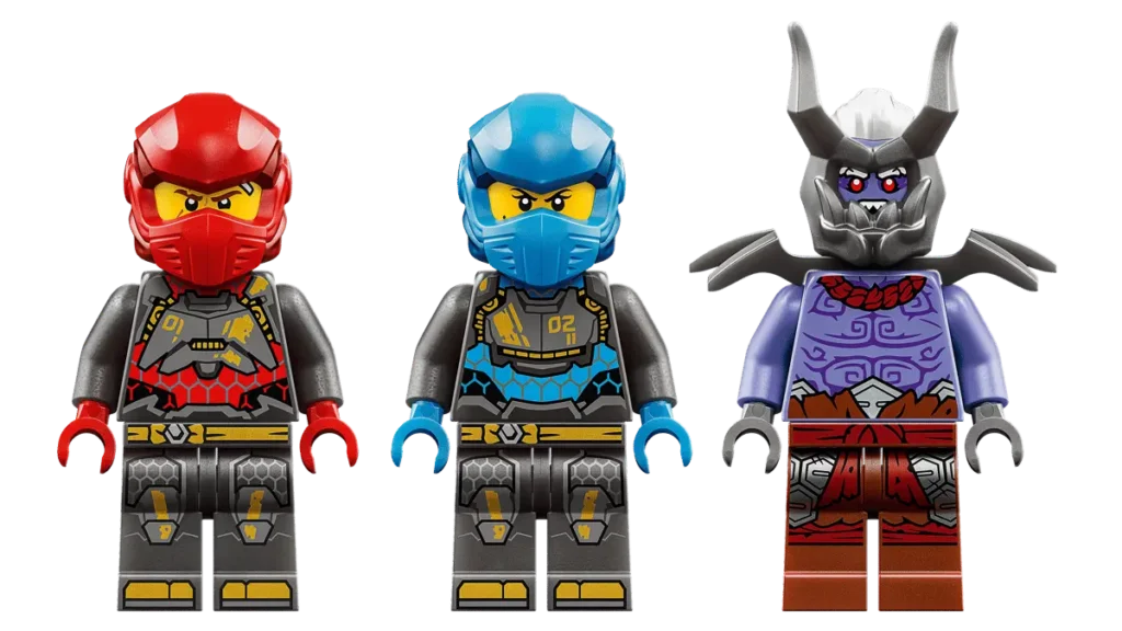 Novedades LEGO Ninjago junio 2026: 10 nuevos sets aterrizan en verano 5 LEGO Ninjago 71870 Titanes Robot Gemelos Minifiguras