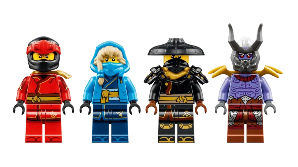 Novedades LEGO Ninjago junio 2026: 10 nuevos sets aterrizan en verano 3 LEGO Ninjago 71872 Batalla del Ultradragón Minifiguras