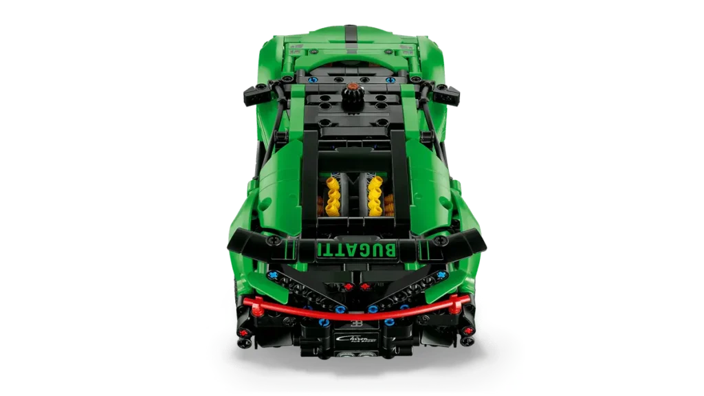 Novedades LEGO Technic junio 2026: Fast and Furious, Bugatti y la vuelta del Unimog 25 LEGO Technic 42241 Hipercoche Bugatti Chiron Pur Sport Verde 04