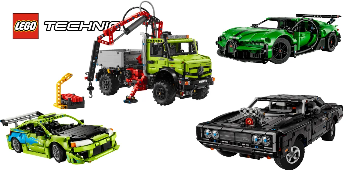 Novedades LEGO Technic junio 2026: Fast and Furious, Bugatti y la vuelta del Unimog 1 LEGO Technic junio 2026 Dodge Charger Mitsubishi Eclipse Fast and Furious Unimog