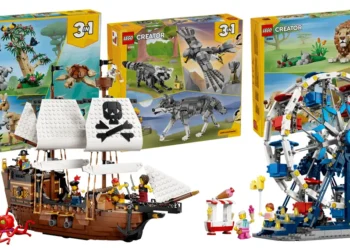sets lego creator 3 en 1 junio 2026 barco pirata noria animales