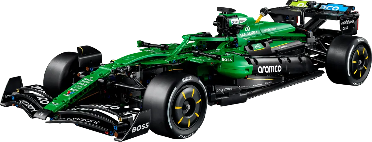 LEGO 42240 Aston Martin Aramco AMR25 F1 06