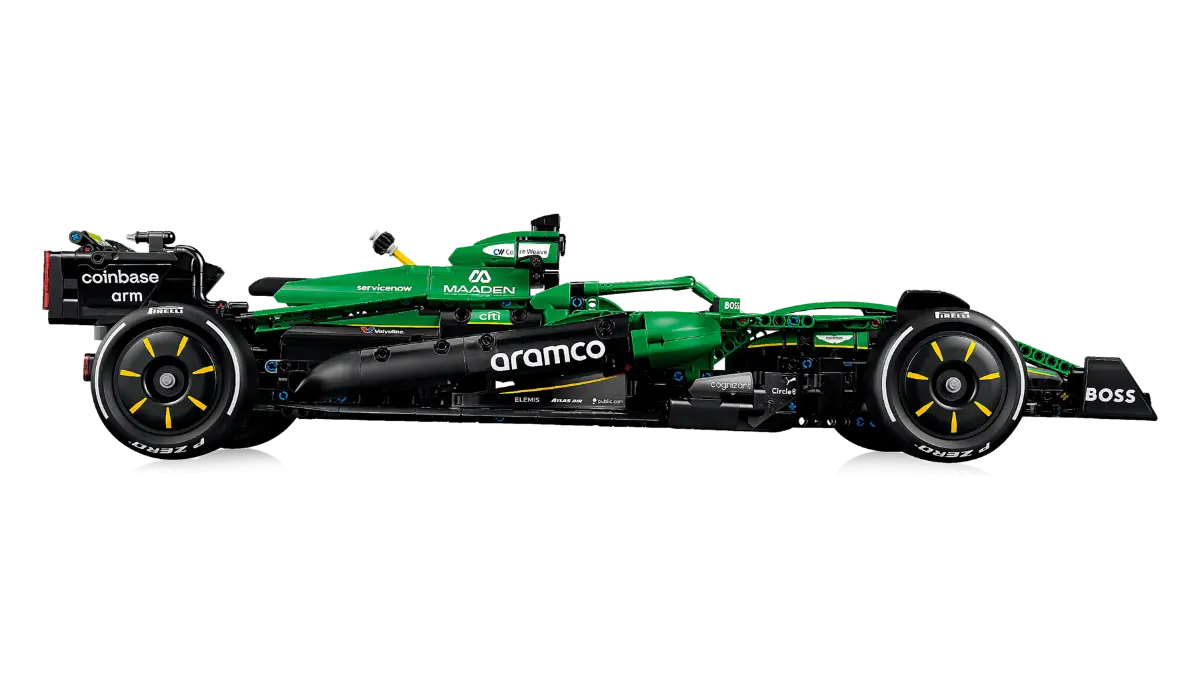 LEGO 42240 Aston Martin Aramco AMR25 F1 08