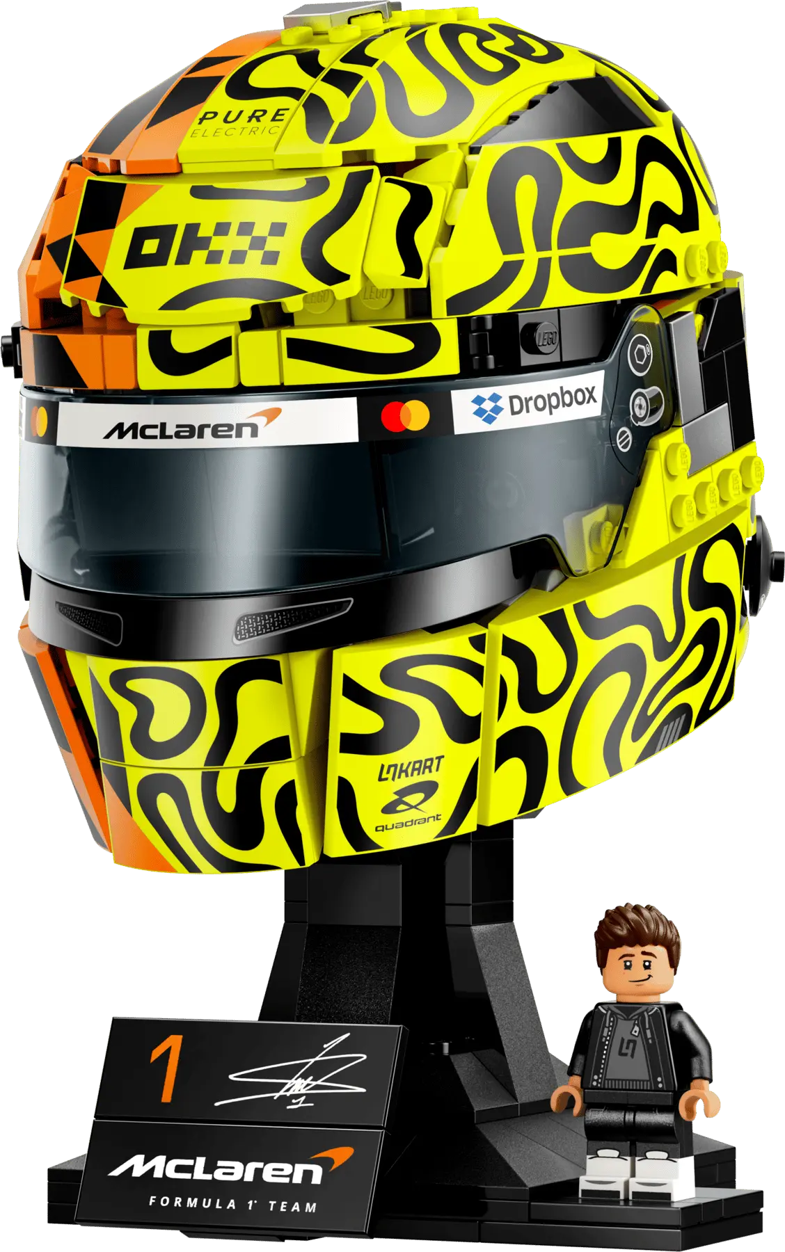 LEGO 43023 Casco de Lando Norris - McLaren Mastercard F1 Team