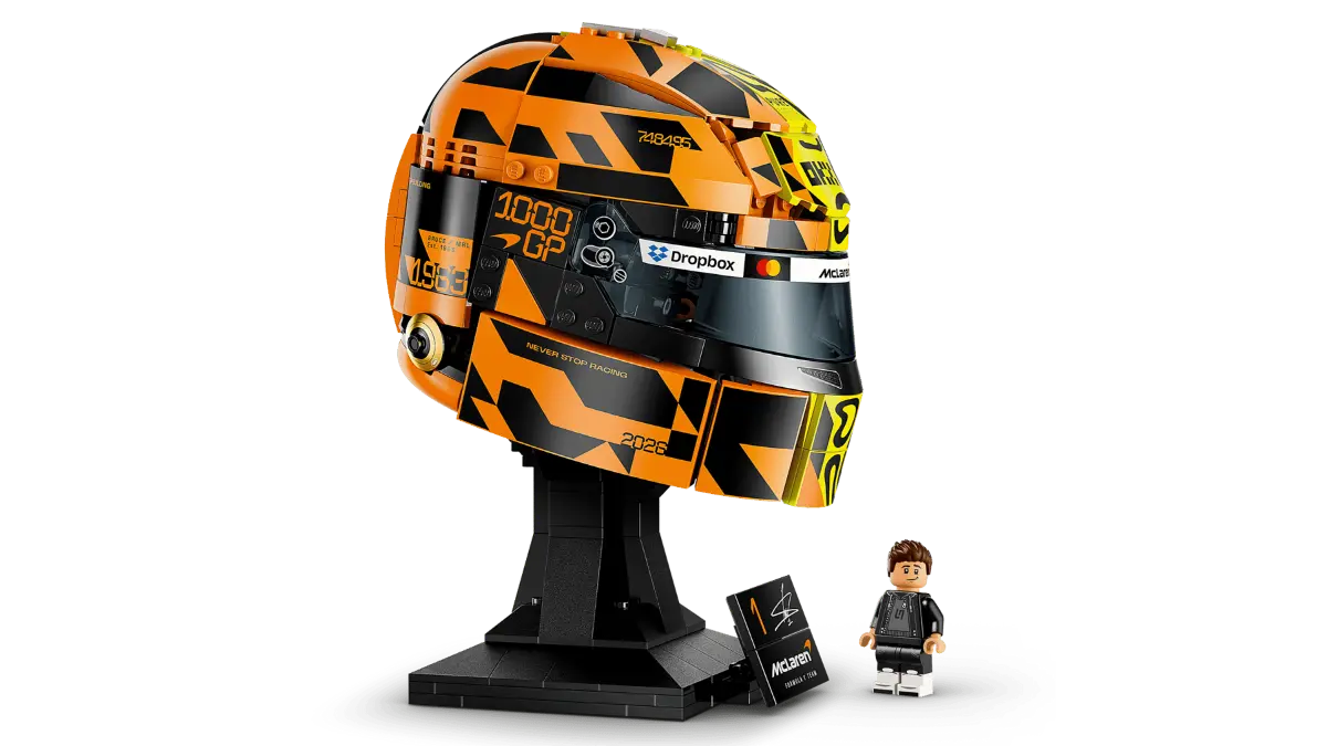 LEGO 43023 Casco de Lando Norris - McLaren Mastercard F1 Team 03