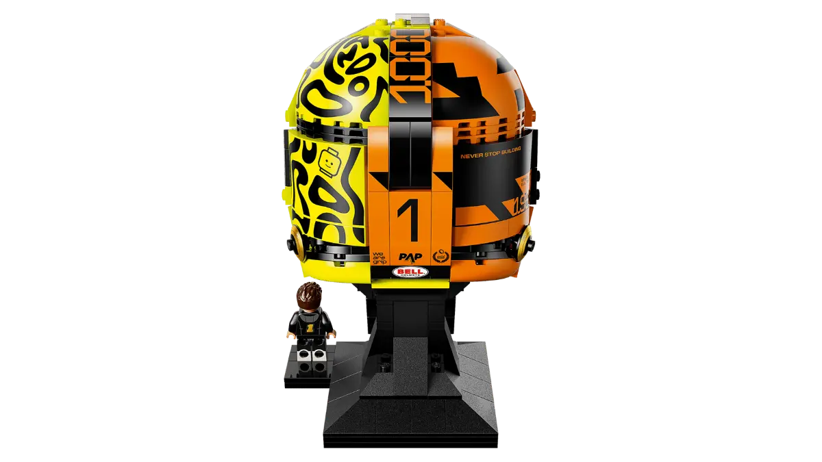 LEGO 43023 Casco de Lando Norris - McLaren Mastercard F1 Team 04