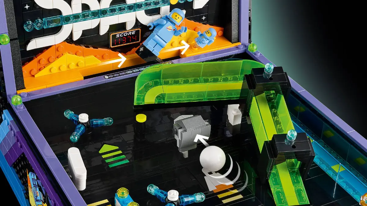LEGO Icons 11374 Arcade Pinball Machine 12