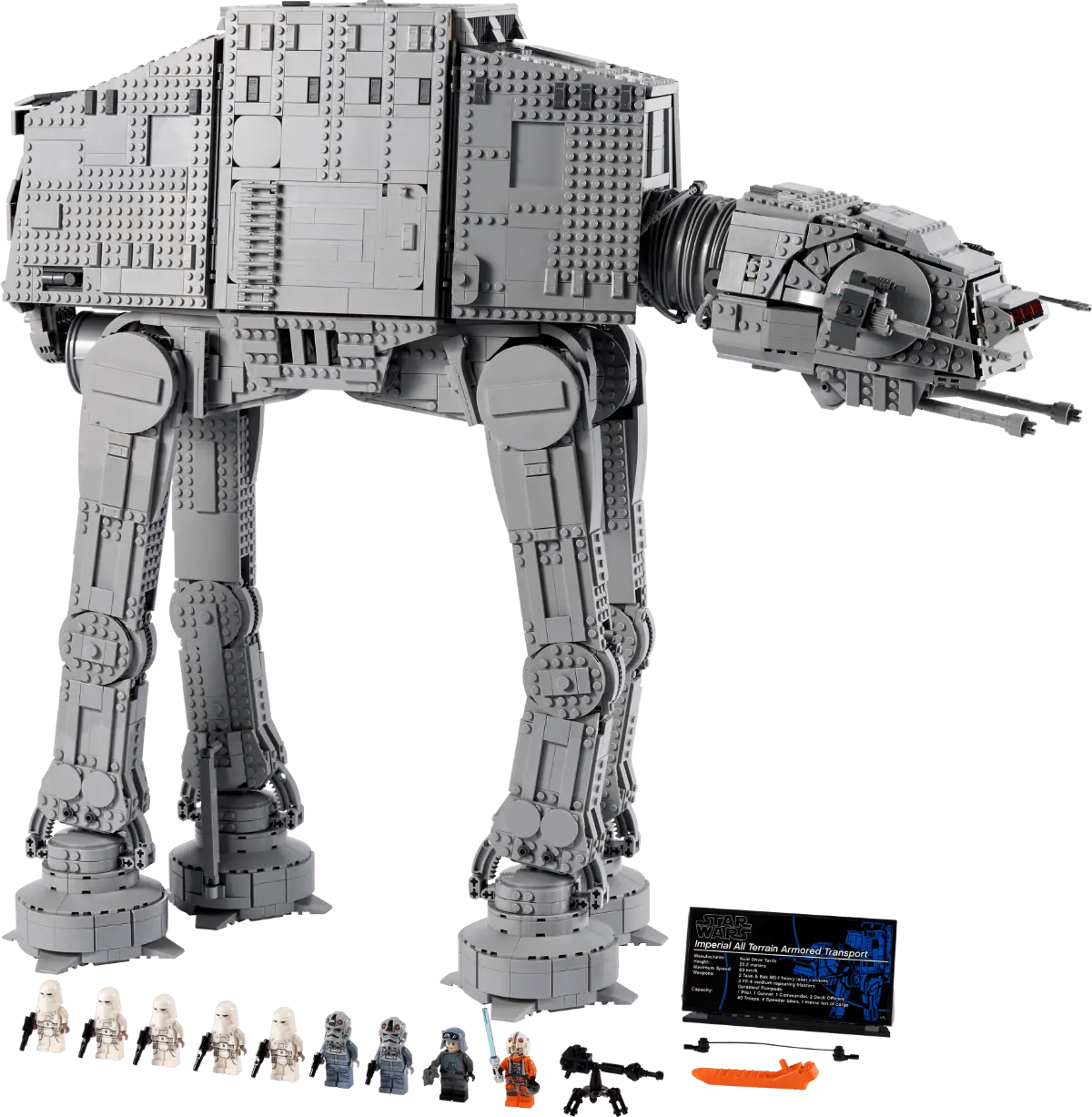 Los sets de LEGO con más piezas de la historia 17 LEGO Star Wars 75313 AT-AT UCS