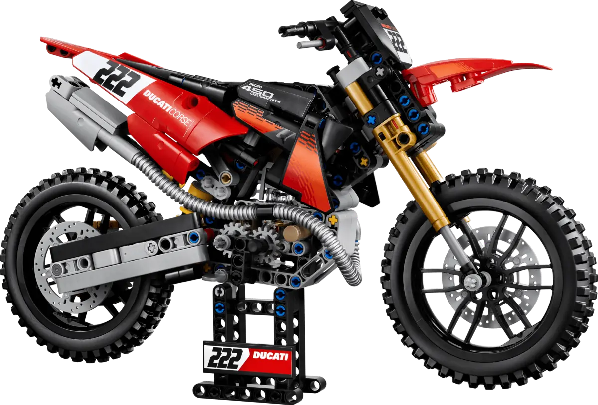 42238 LEGO Technic Moto Ducati Desmo450 MX Factory 01