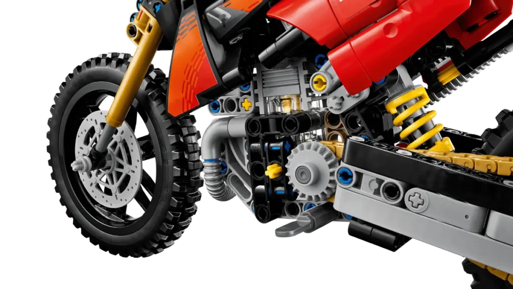 42238 LEGO Technic Moto Ducati Desmo450 MX Factory 04