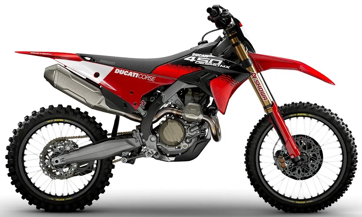 Moto Ducati Desmo450 MX Factory