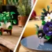 lego 11512 11513 poto dorado colgante arreglo floral oscuro