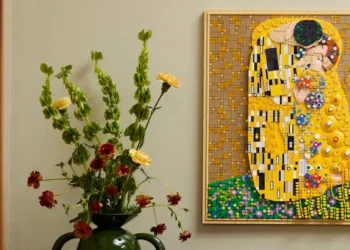 LEGO Art 31221 Gustav Klimt El Beso, set de 4.000 piezas con piezas impresas