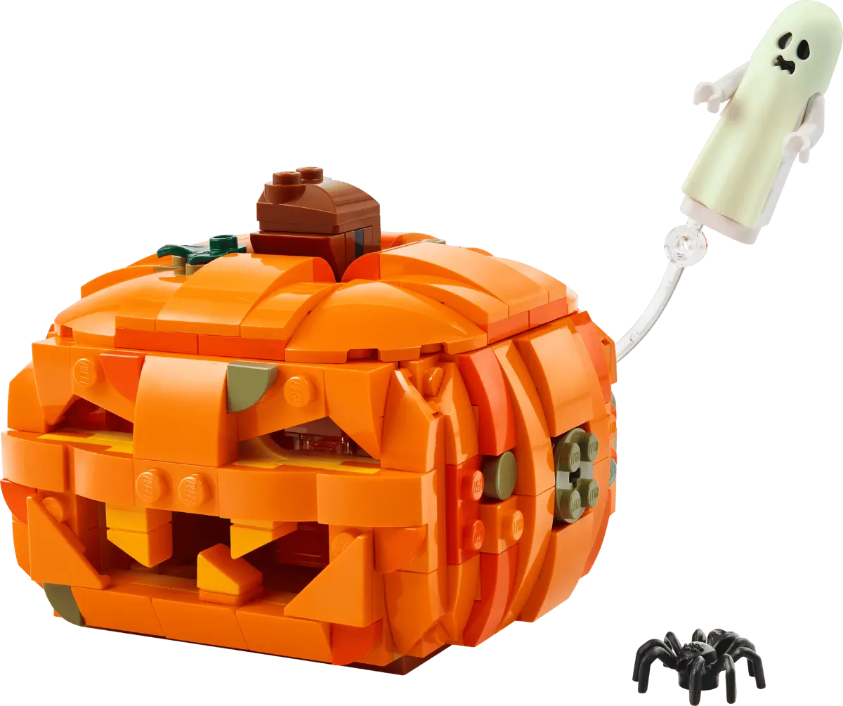 LEGO 40872 Lámpara de Calabaza de Halloween 01