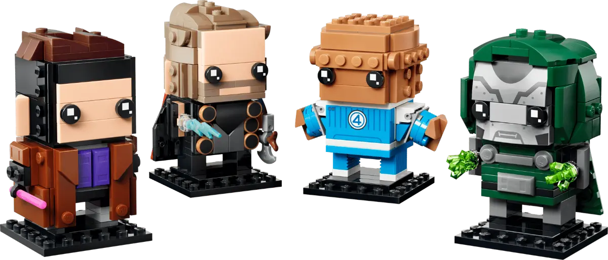 LEGO 40880 Brickheadz Héroes y Villano de Avengers: Doomsday 01
