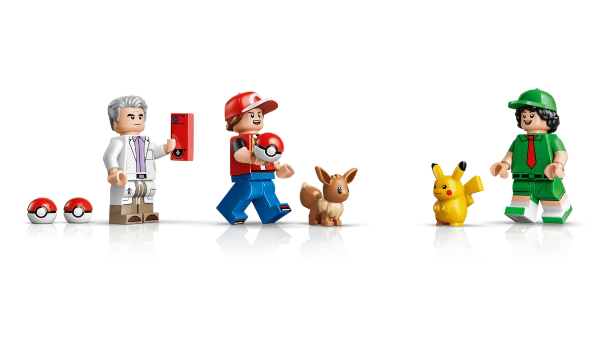 LEGO 72154 Poké Ball: Grandes Momentos del Entrenador minifiguras