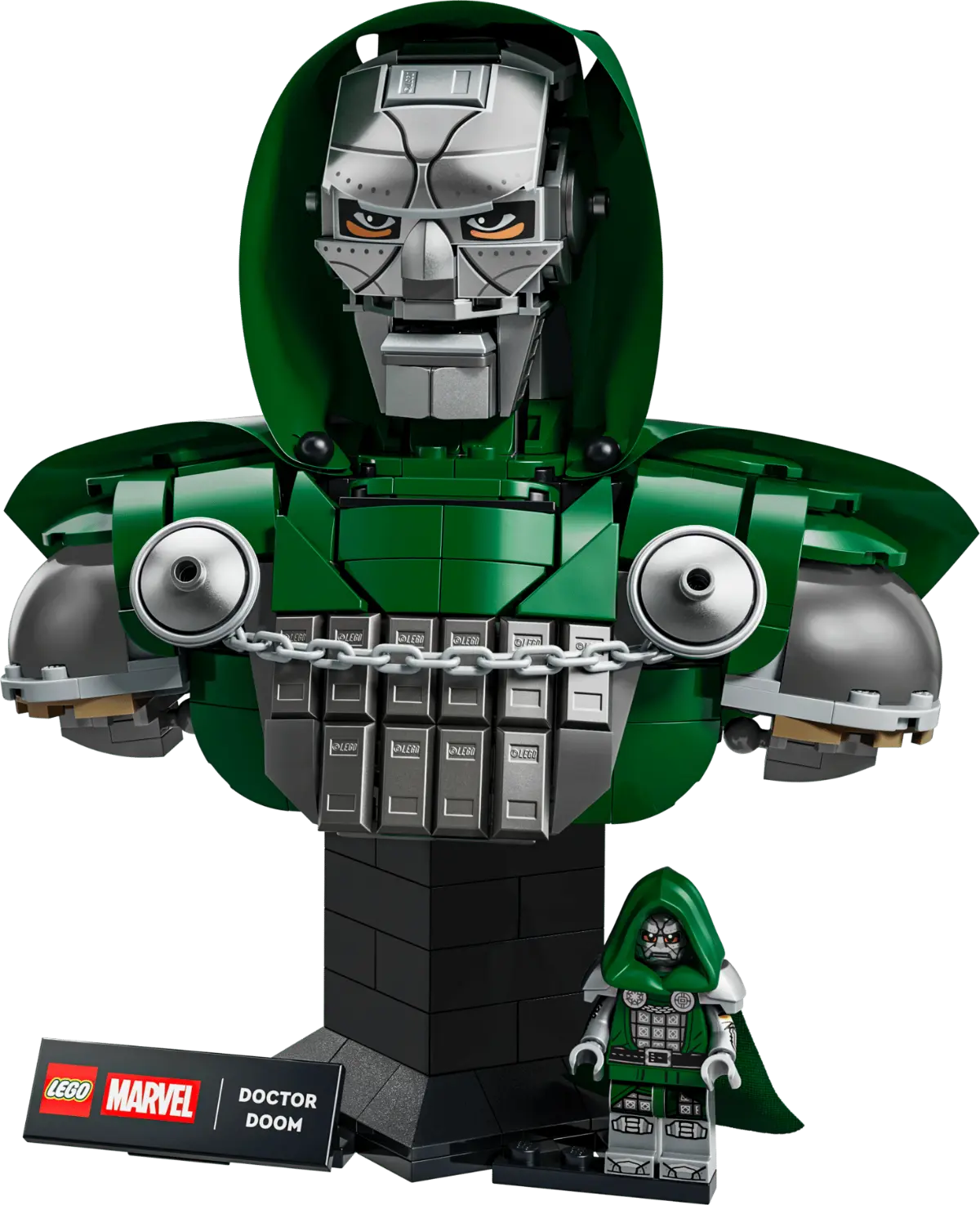 LEGO 76345 Busto del Doctor Doom 03