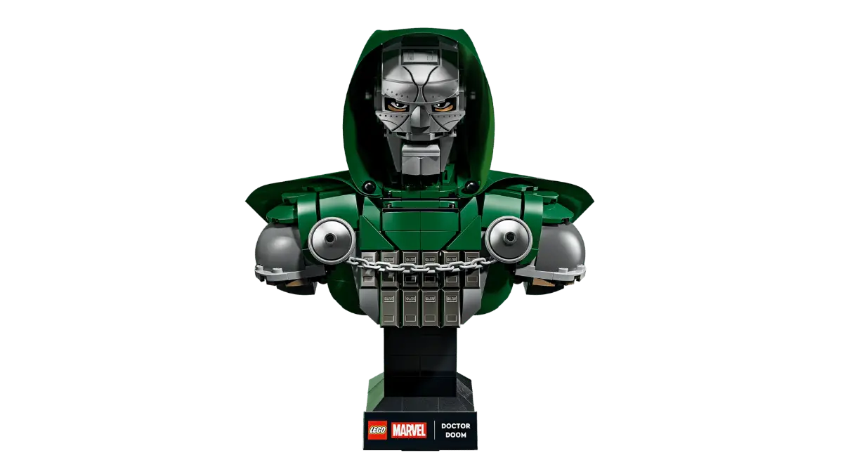 LEGO 76345 Busto del Doctor Doom 06