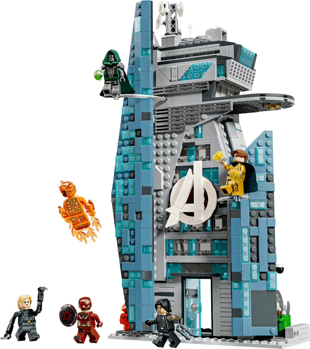 LEGO 76352 Nueva Torre de los Vengadores 01