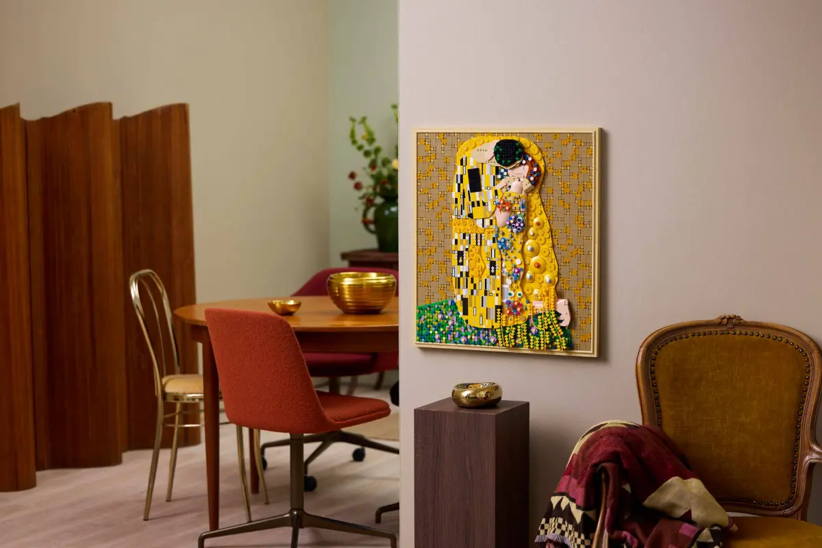 LEGO Art 31221 Gustav Klimt El Beso 07