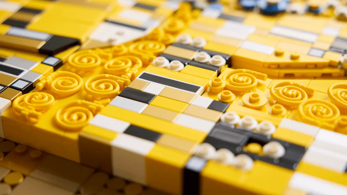 LEGO Art 31221 Gustav Klimt El Beso 12