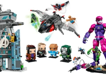 Sets LEGO Avengers Doomsday octubre 2026: Quinjet 76347, Sentinel 76348, Nueva Torre de los Vengadores 76352 y BrickHeadz 40880
