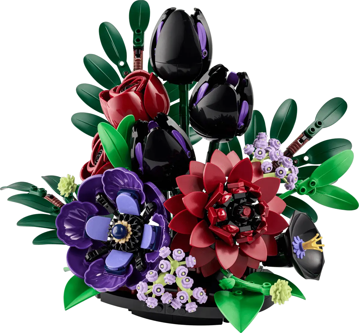 LEGO Botanicals 11513 Arreglo Floral Oscuro 03