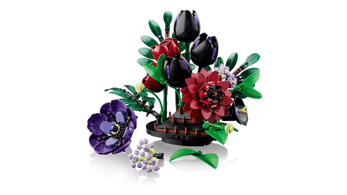 LEGO Botanicals 11513 Arreglo Floral Oscuro 05