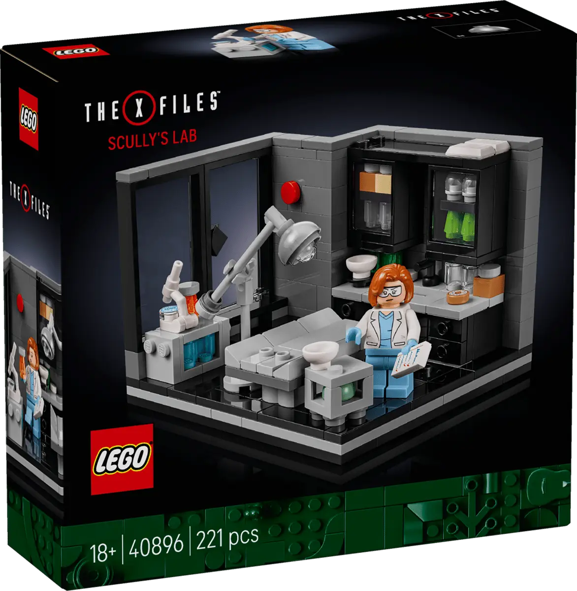 LEGO GWP 40896 The X-Files: El Laboratorio de Scully 02