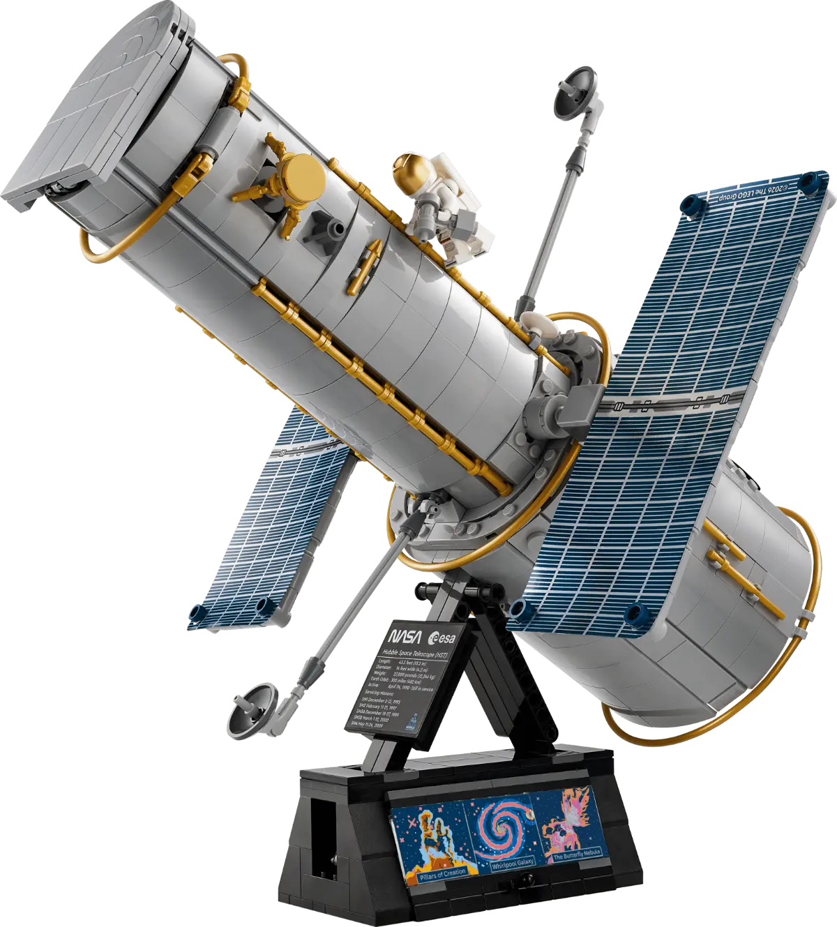 LEGO Icons 11382 Telescopio Espacial Hubble 06