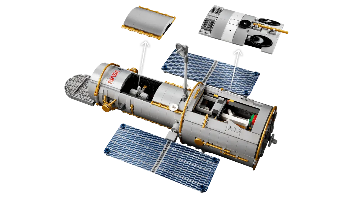 LEGO Icons 11382 Telescopio Espacial Hubble 10