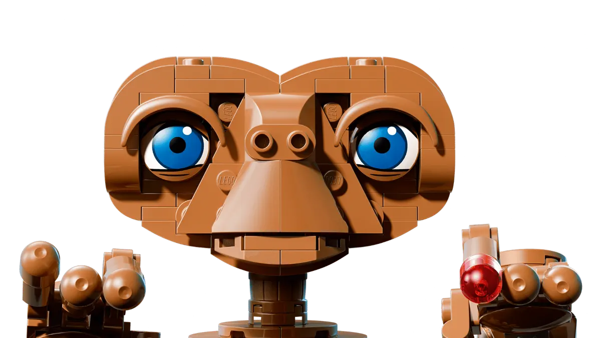 LEGO Ideas E.T. the Extra-Terrestrial cara