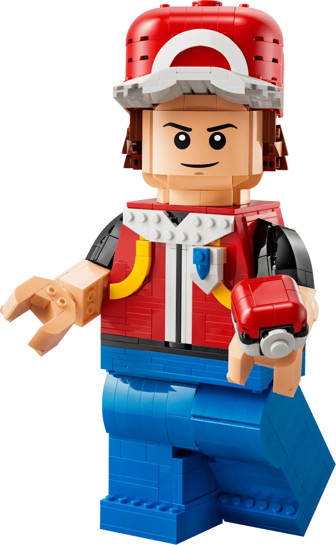 LEGO Pokémon 40868 Minifigura Gigante de Rojo 01