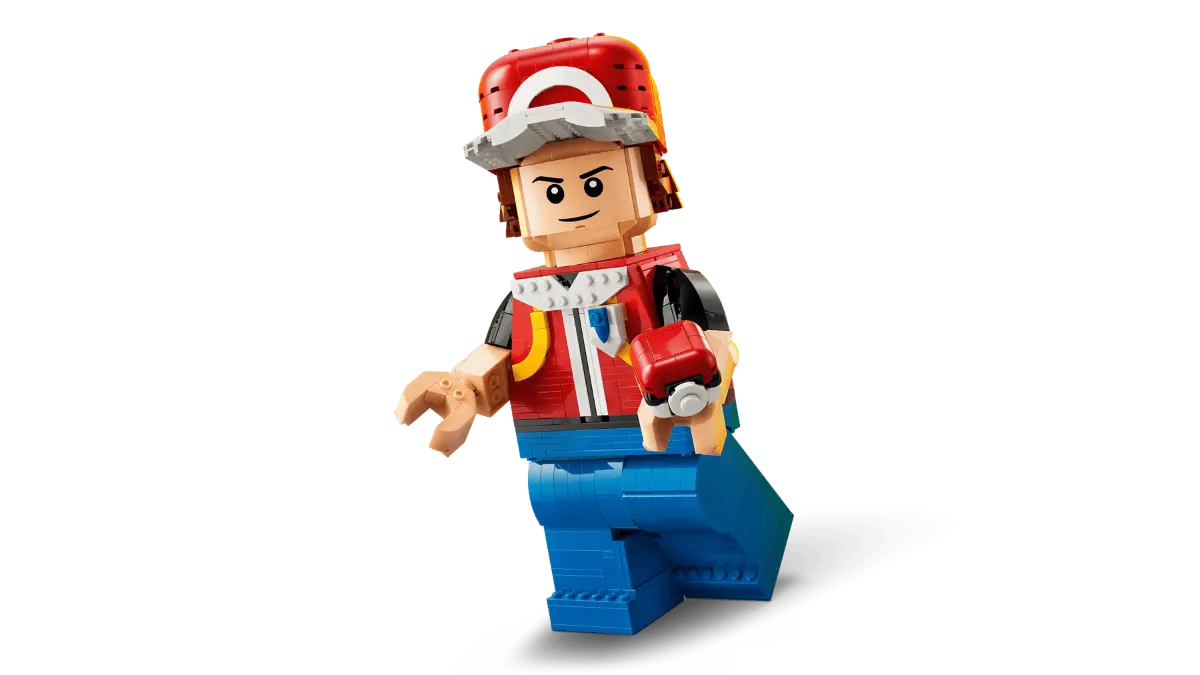 LEGO Pokémon 40868 Minifigura Gigante de Rojo 02