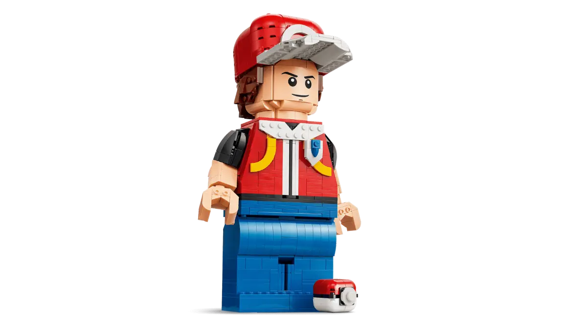 LEGO Pokémon 40868 Minifigura Gigante de Rojo 03