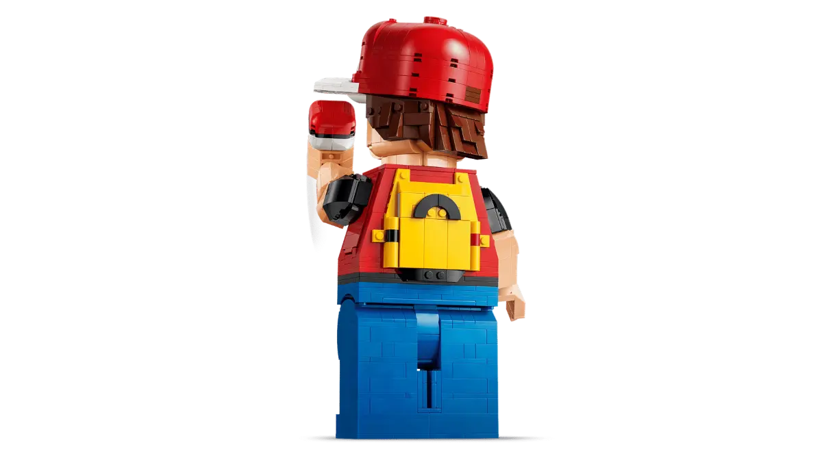 LEGO Pokémon 40868 Minifigura Gigante de Rojo 04
