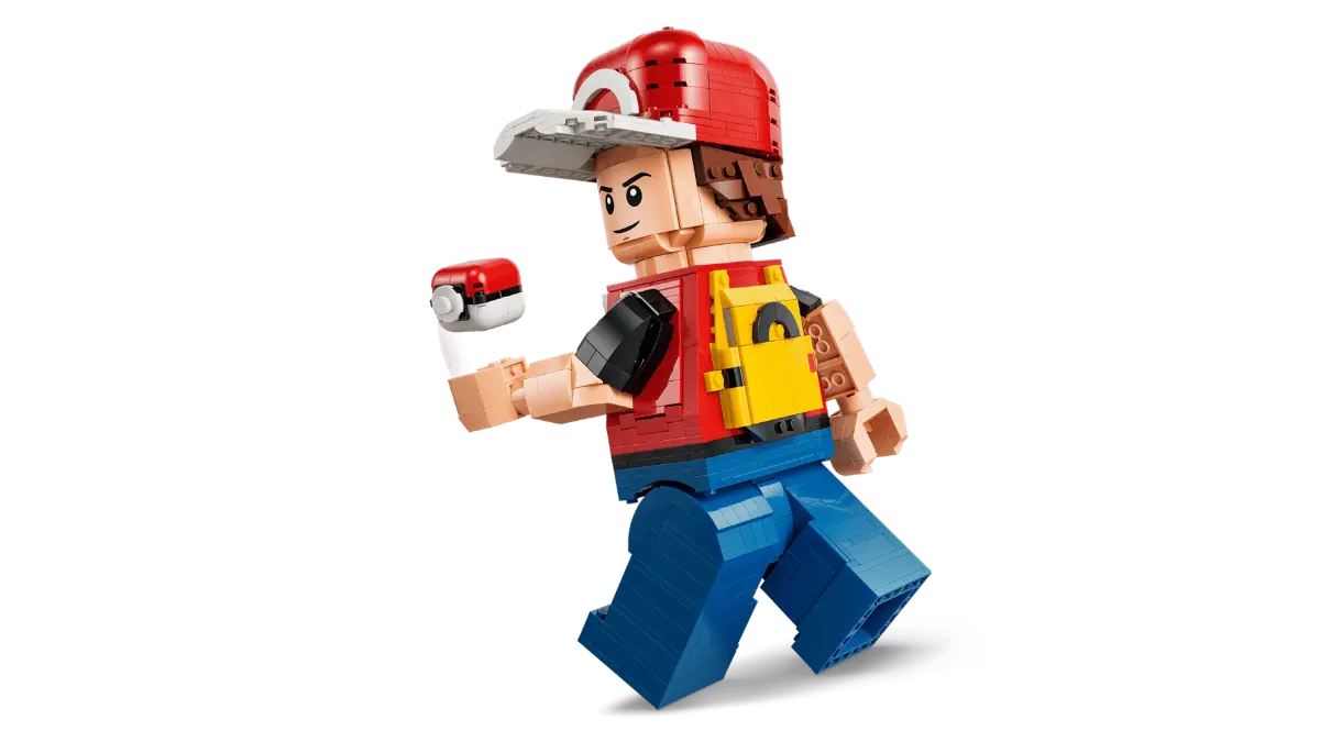 LEGO Pokémon 40868 Minifigura Gigante de Rojo 05