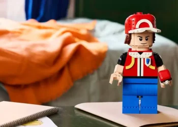 LEGO 40868 Minifigura Gigante de Rojo Pokémon