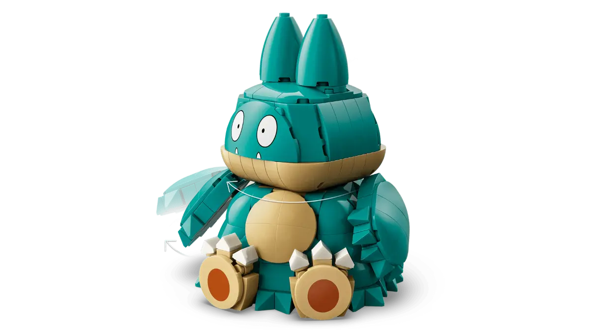 LEGO Pokémon 72150 Munchlax articulación