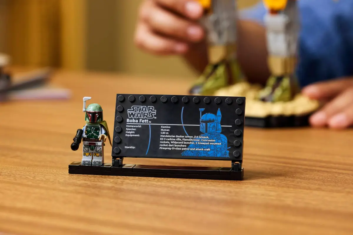 minifigura LEGO Star Wars 75455 Boba Fett