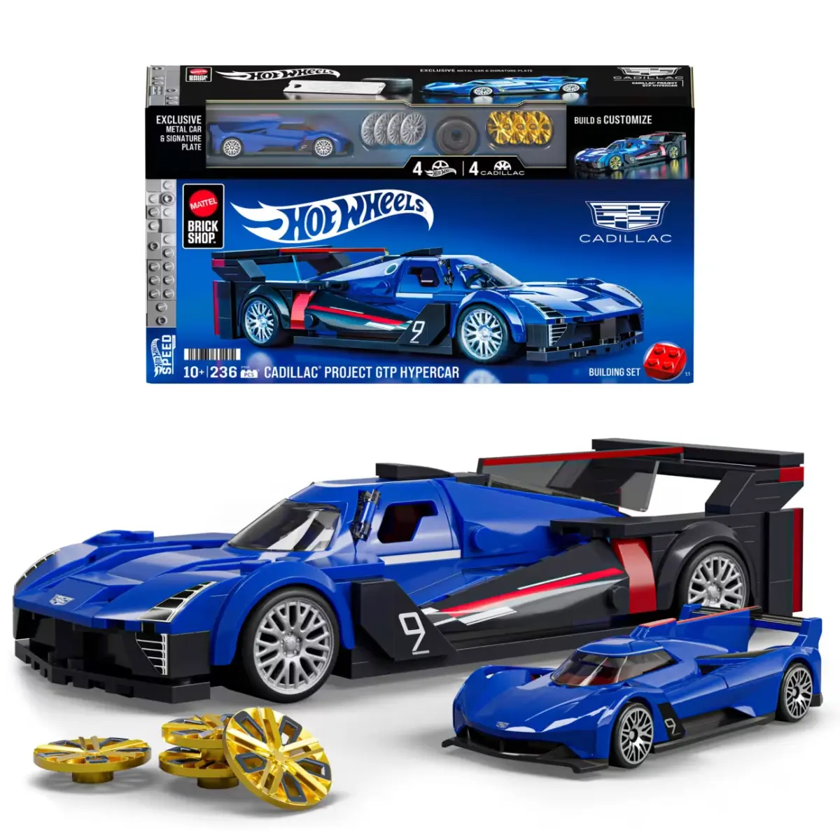 Cadillac Project GTP Hypercar Mattel Brick Shop