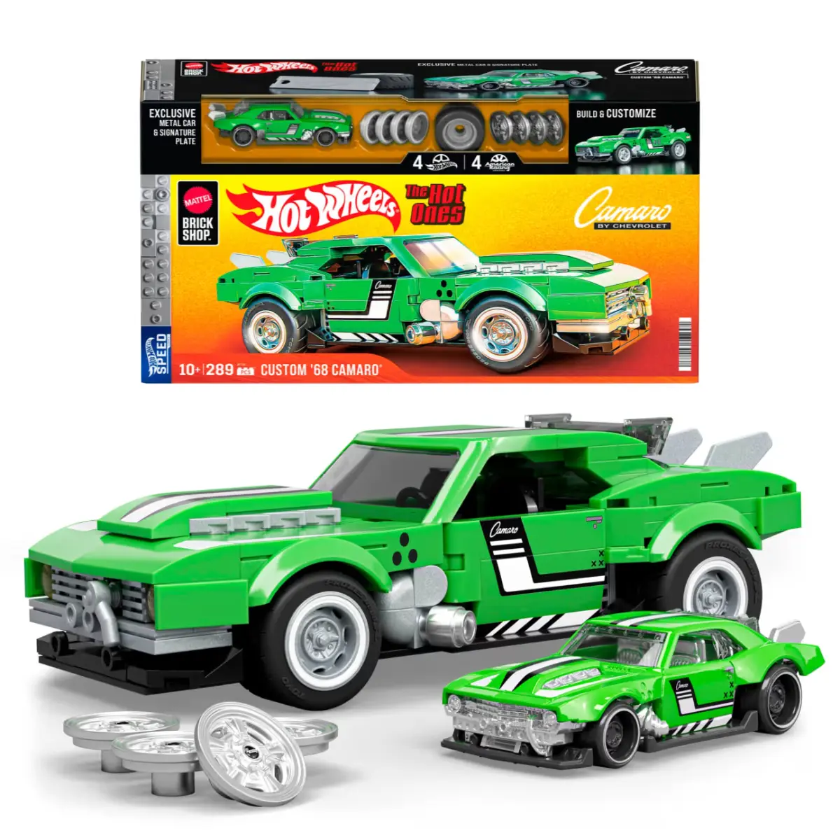 Custom ’68 Camaro Mattel Brick Shop