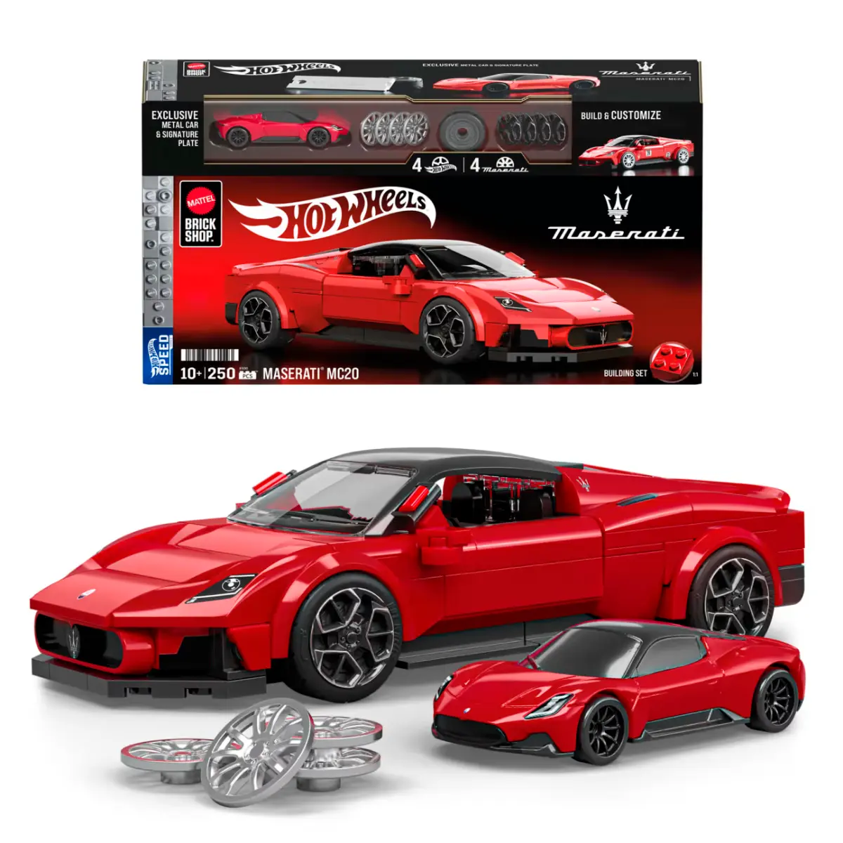 Maserati MC20 Mattel Brick Shop