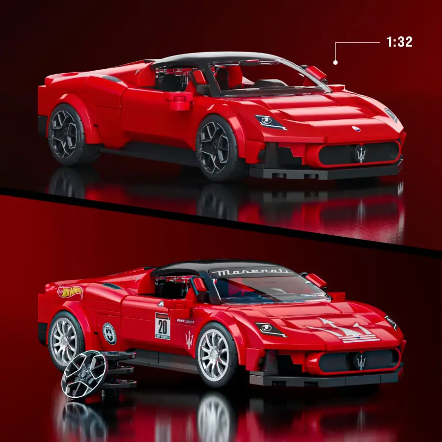 Maserati MC20 Mattel Brick Shop